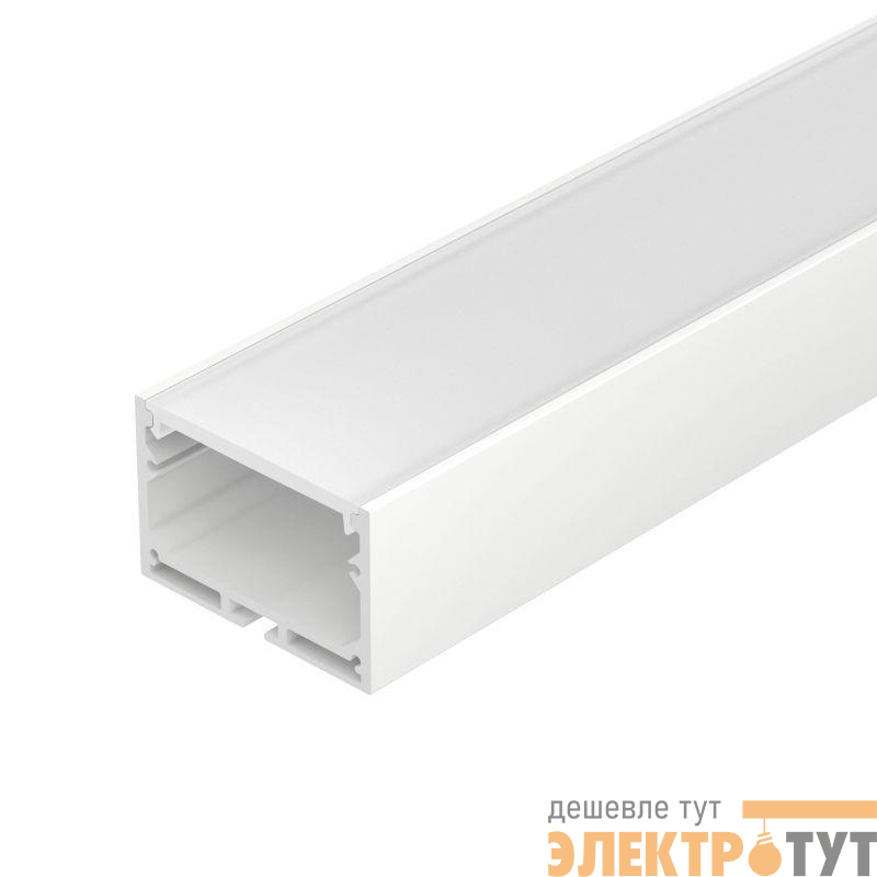 Профиль SL-LINE-4932-2500 WHITE+OPAL L2500 с экраном алюм. Arlight 036304