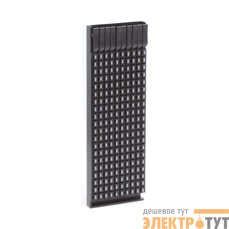 Маркер для кабеля сечением 4-6мм символ "0" (уп.160шт) DKC MKF0S3