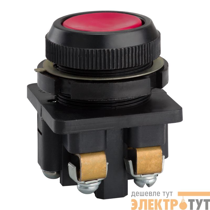 Выключатель кнопочный КЕ 011 У3 исп.1 красн. КЭАЗ 264476