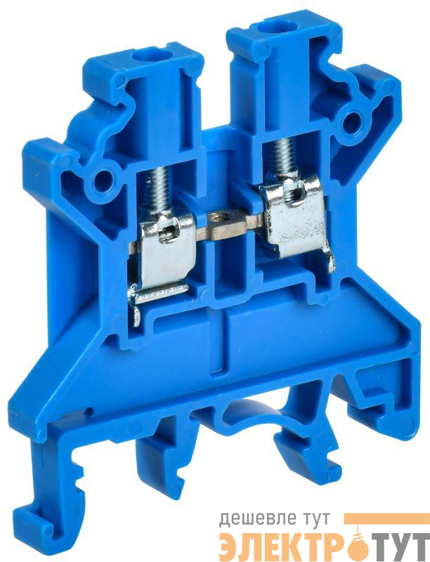 Колодка клеммная CTS ARMAFIX 2.5кв.мм син. IEK YCT10-00-K07-002