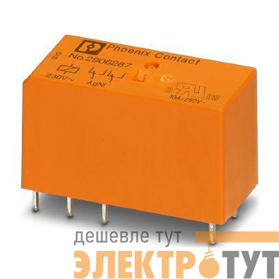 Реле одиночное REL-MR-BL-230AC/21-21 Phoenix Contact 2906287