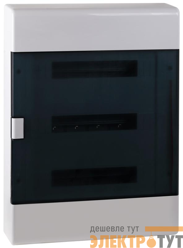 Щиток Тусо открытая проводка на 54 модуля с дверцей 648х468х116мм Ruvinil 68054