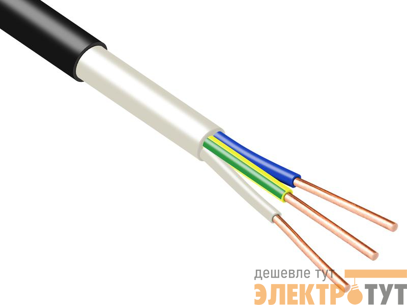 Кабель ВВГнг(А)-LSLTx 3х1.5 (N PE) 0.66кВ (м) ПромЭл 13475810