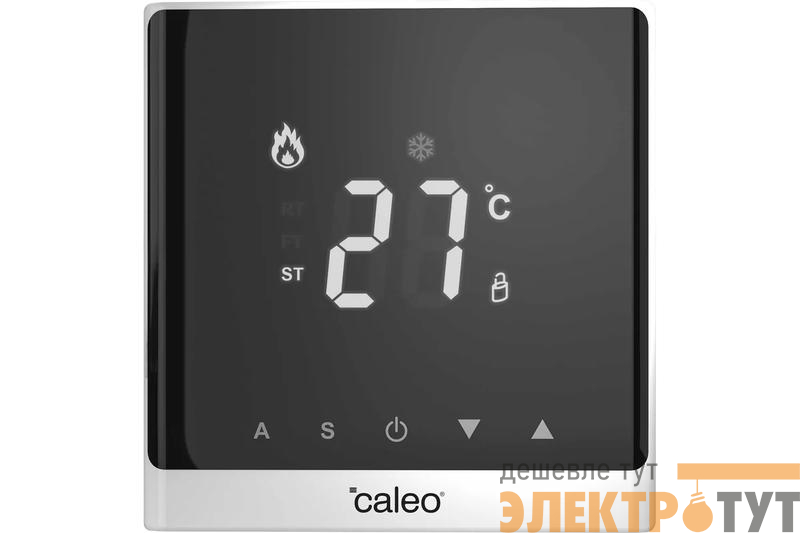 Терморегулятор C732 встраиваемый цифровой 3.5кВт бел. CALEO 0К-00000780