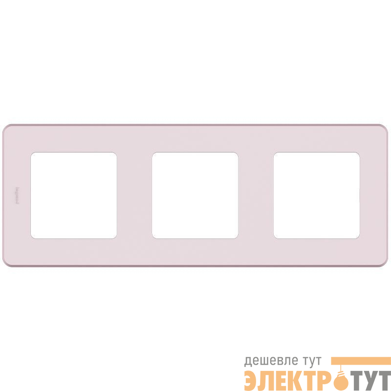 Рамка 3-м СП Inspiria IP20 роз. IEK 673954