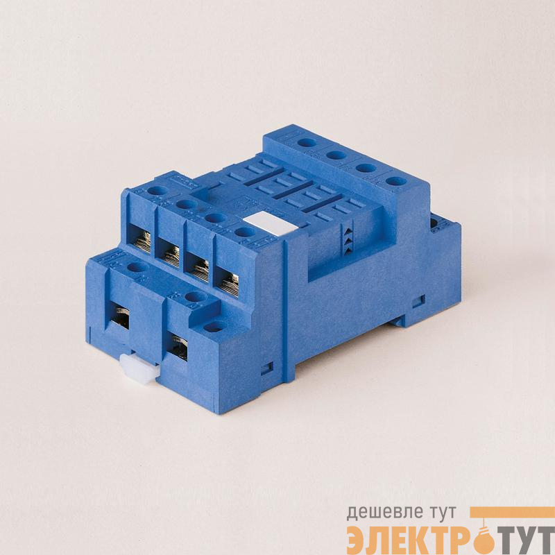 Розетка для реле 56.34 винт. клеммы с метал. клипсой FINDER 9674SMA