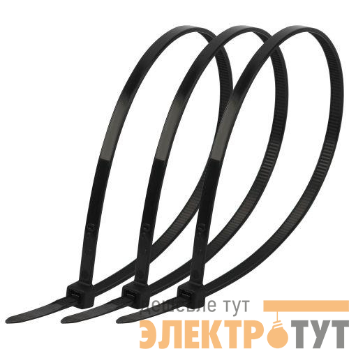 Хомут кабельный 7.6х500 черн. NO-225-193 (уп.100шт) Эра Б0066016