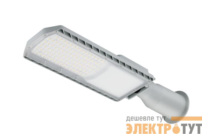 Светильник светодиодный уличный ДКУ RD 10 P 50W SHB 850 GR 477х138мм 50Вт 5000К IP66 консольн. сер. Русский Свет 17121023065