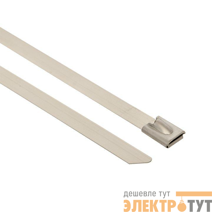 Хомут AISI 304 4.6х360 нерж. сталь FlexLock (уп.100шт) PROxima EKF plc-fl-tss-304-4.6x360