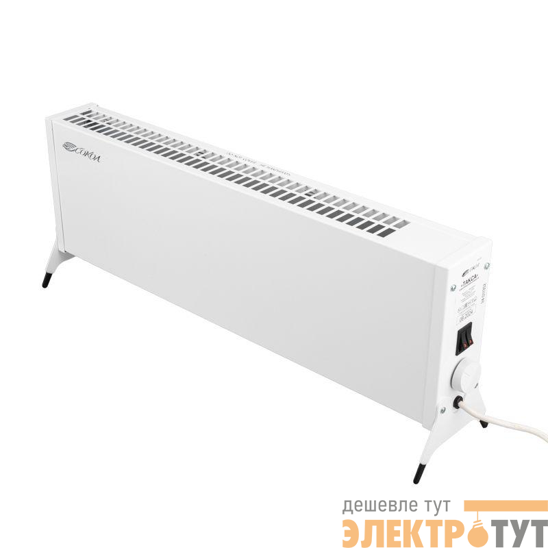 Конвектор электрический Такса с механическим термостатом 2кВт СОКОЛ 60-0123