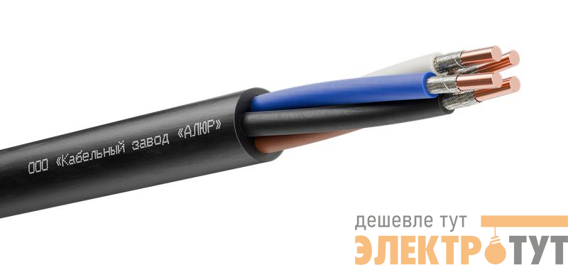 Кабель ВВГнг(А)-FRLS 4х6 ОК (N) 0.66кВ (м) АЛЮР 00-00004541