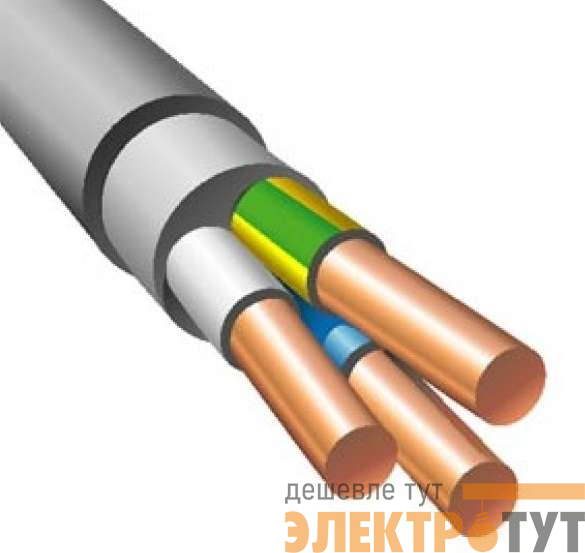 Кабель NUM-J 3х2.5 (бухта) (м) ЭЛЕКТРОКАБЕЛЬ НН 000006667