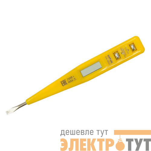 Отвертка-индикатор с ЖК дисплеем (09052) SHTOK 376317