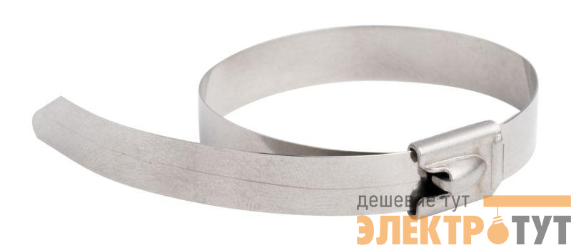 Хомут AISI 304 4.6х150 нерж. сталь FlexLock (уп.100шт) PROxima EKF plc-fl-tss-304-4.6x150