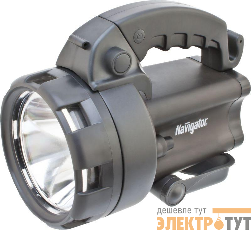 Фонарь-прожектор аккумуляторный 94 963 NPT-SP09-ACCU 1CREE 3Вт + 4LED аккум. 4В 4А.ч. NAVIGATOR 94963