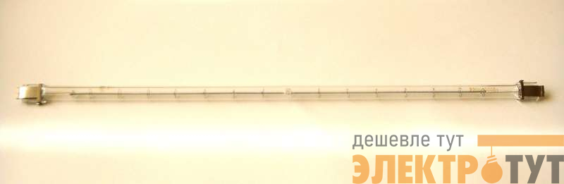 Лампа галогенная КГТ 220-1000-1 HPa15х20 1000Вт линейная 2500К 220В Лисма 350932000