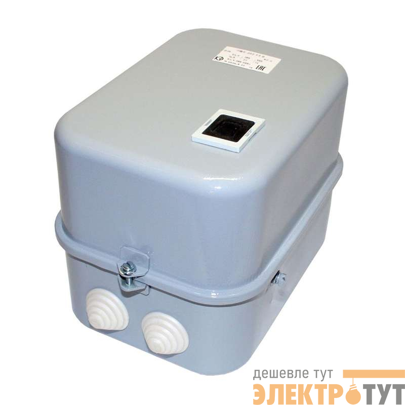 Пускатель ПМЕ-222 У3 В 23А кат. 220В AC 1НО с реле РТТ-141 25А Кашин 080222102ВВ220000800