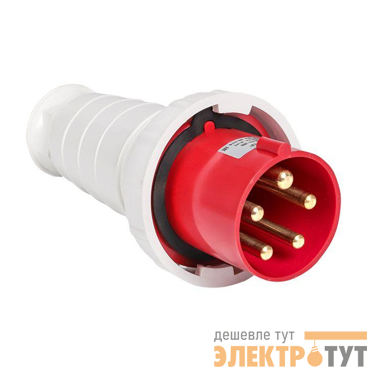 Вилка переносная 035 63А 3P+PE+N 380В IP67 EKF ps-035-63-380