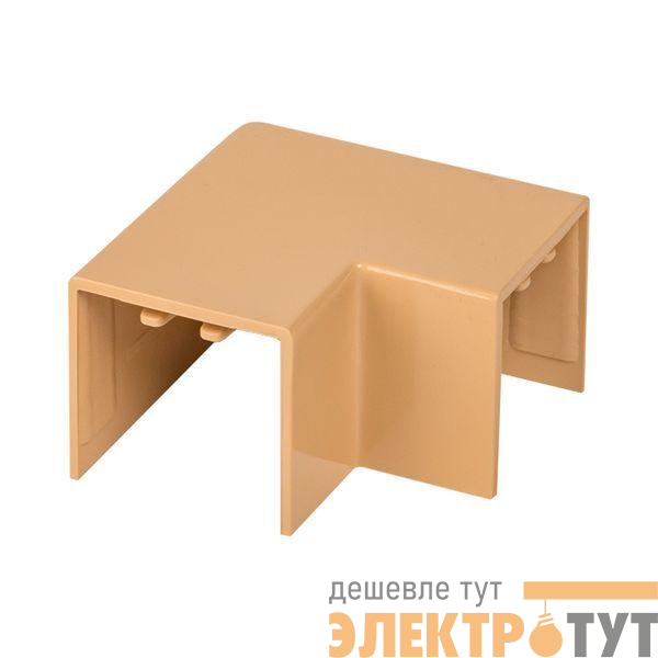 Поворот на 90град. 25х25 под свет. дерево Plast PROxima (уп.4шт) EKF abl-25-25x4