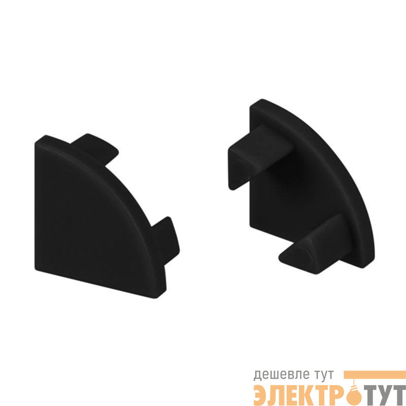 Заглушка SL-KANT-H11 BLACK глухая пластик (комплект) Arlight 044091