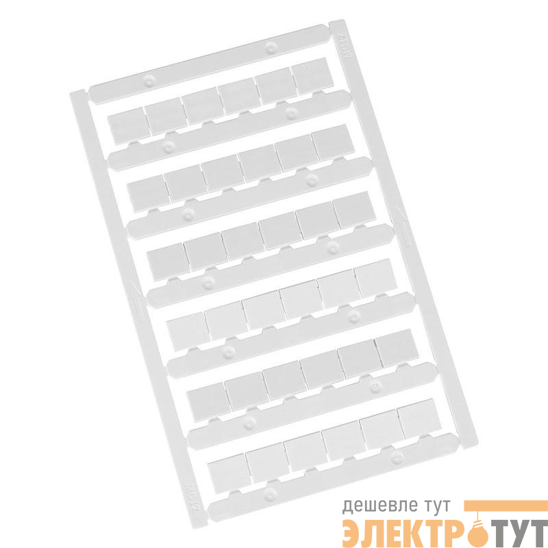 Маркировка Ш=12мм без надписей 36 шильдиков OptiClip MC12 КЭАЗ 349604