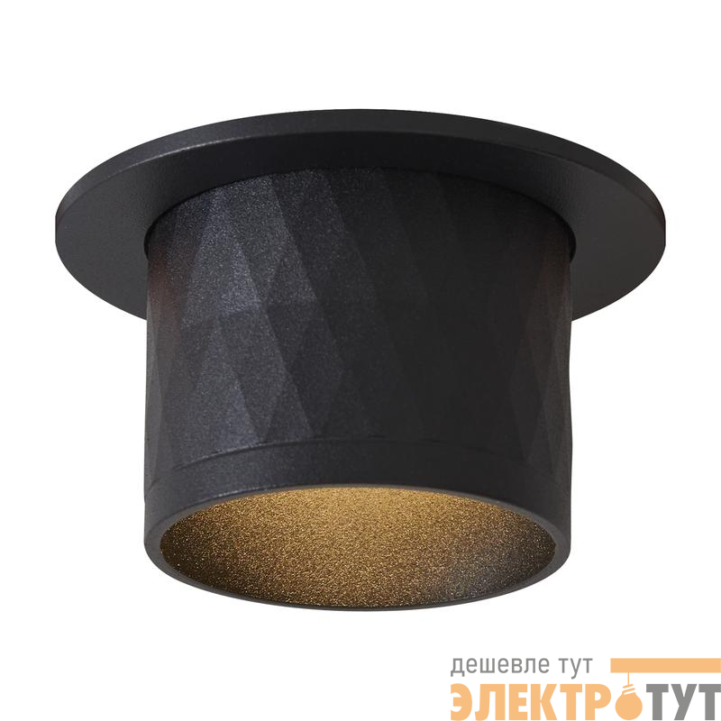 Светильник 234 10Вт GU10х1 IP20 спот Voltega VGL7234DLB-01B