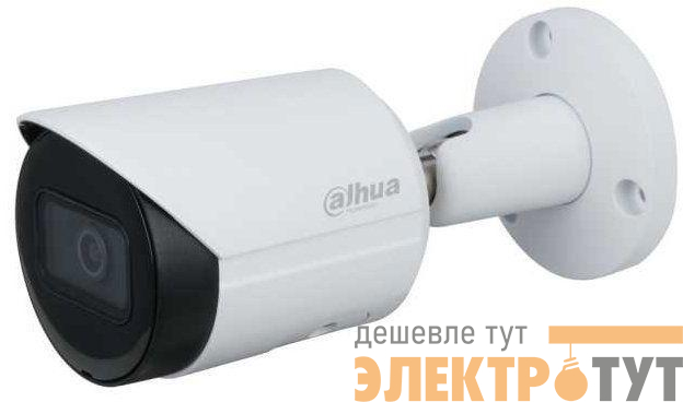 Видеокамера IP DH-IPC-HFW2431SP-S-0360B 3.6-3.6мм цветная бел. корпус Dahua 1196464