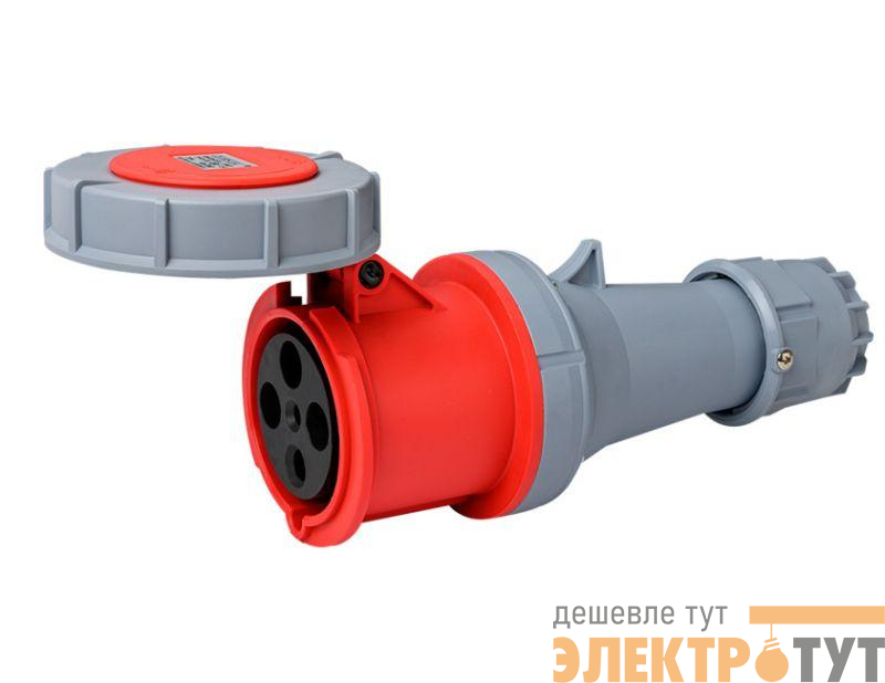 Розетка переносная 3Р+РЕ 125А 380В IP67 РП-103 DEKraft 26143DEK