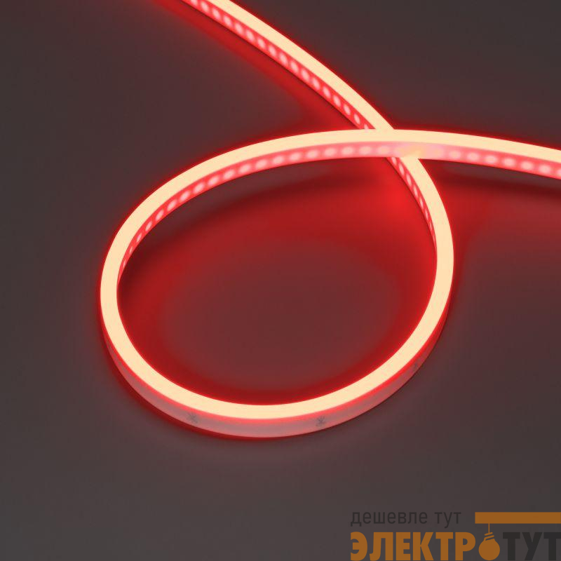 Лента светодиодная WAVE-SIDE-PU-H120-06x12mm 24В RGB 8Вт/м IP68 wire x1 вывод боков. герметичная (уп.3м) Arlight 052593