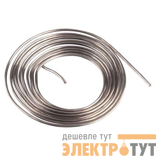 Припой PL-PR02 для пайки с канифолью ПОС-61 d0.8мм спираль 1 метр Эра Б0052556