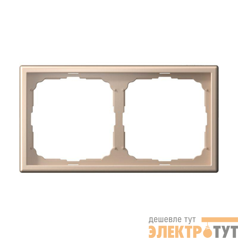 Рамка 2-м ArtGallery универс. песочн. SE GAL001202