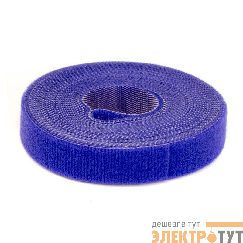 Лента-липучка 16х5000мм син. (рулон) DKC 285X16BU