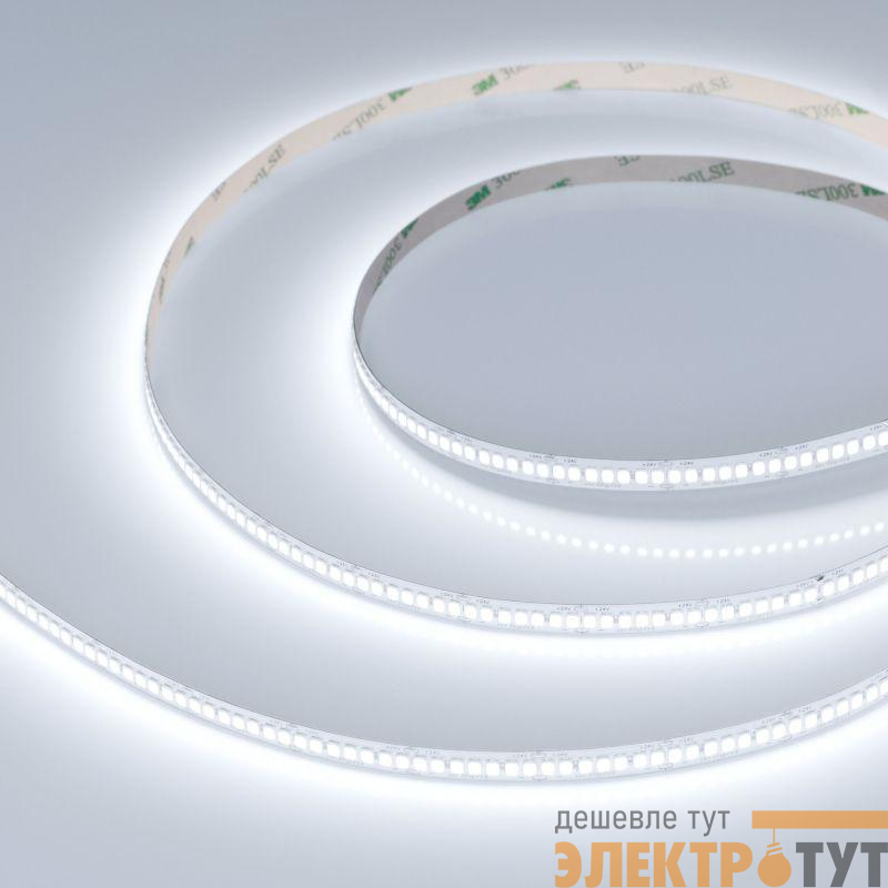 Лента светодиодная RT-A280-8mm 24V White 6000К 10Вт/м IP20 (уп.5м) Arlight 045568