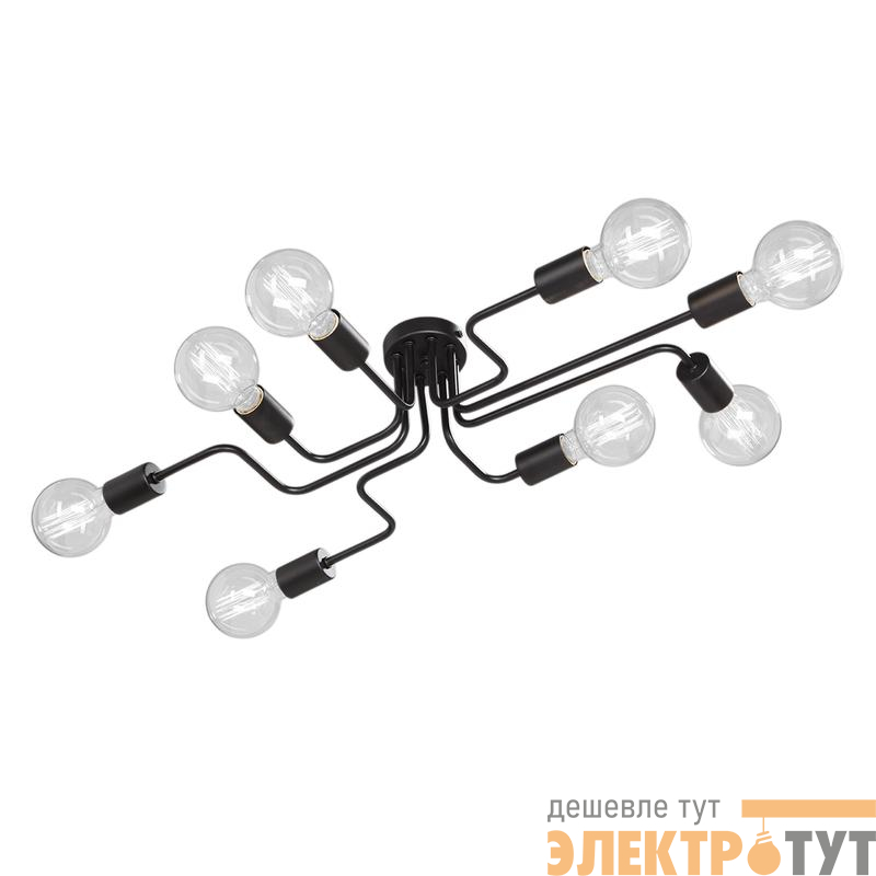 Люстра 8хE27 макс. 40Вт Vitaluce V4196-1/8PL
