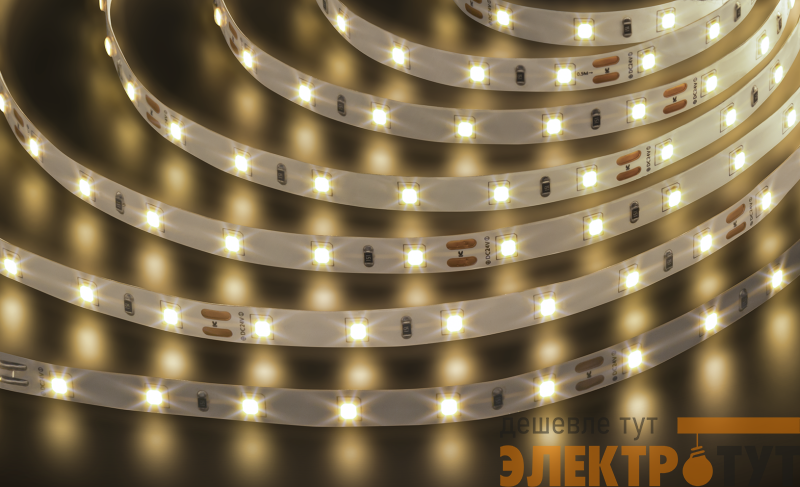 Лента светодиодная 95 311 NLS-2835WW60-4.8-IP20-24V (уп.5м) Navigator 95311
