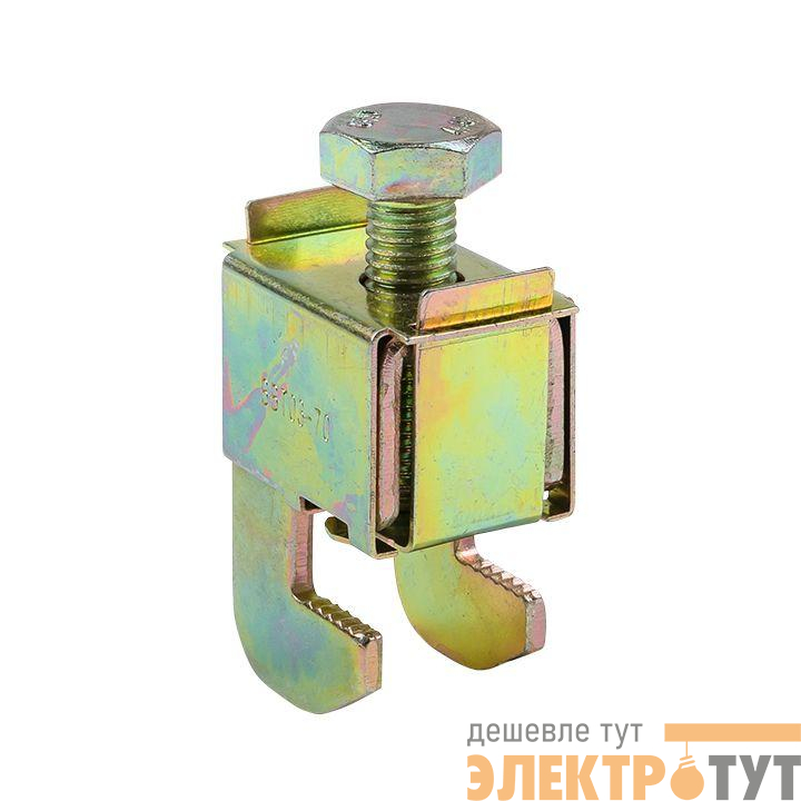 Терминал универс. для проводников 35-70кв.мм на шину 10мм EKF ut-35.70-10