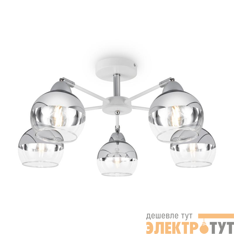 Светильник Jasper 60Вт E27х5 IP20 подвесной Freya FR5225PL-05W
