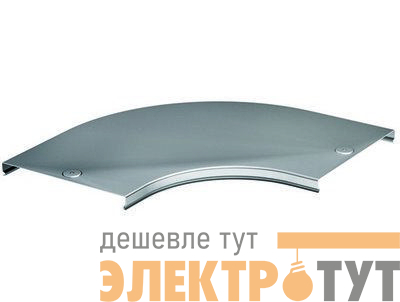 Крышка на угол CPO 90 горизонтальный 90град. 200 в комплекте с крепеж. эл. для монтажа цинк-ламель PTCE DKC 38004KZL