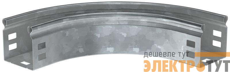 Угол для лотка плавный 90град. 80х80 Г01 ESCA HDZ IEK CPG01-0-90-080-080-HDZ