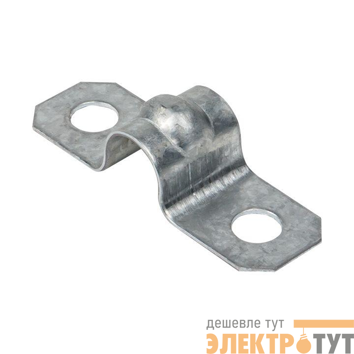 Скоба крепежная двухлапковая d8-9мм метал. EKF sm-2-8-9