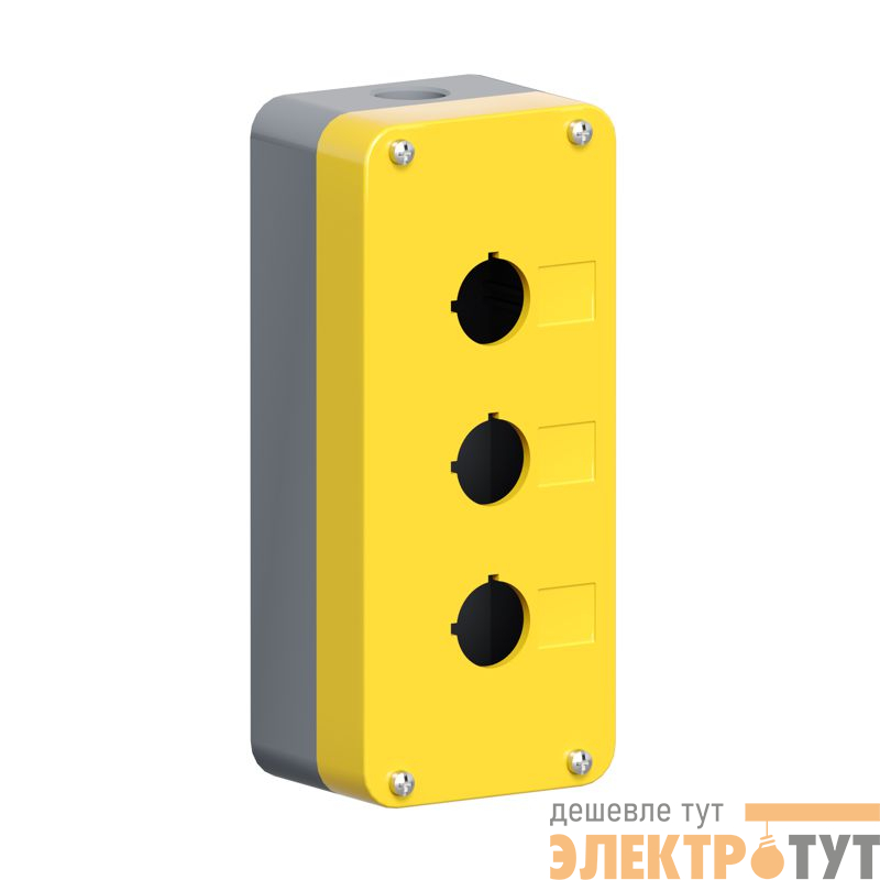 Корпус под кнопочный пост 3 места DKC MC03