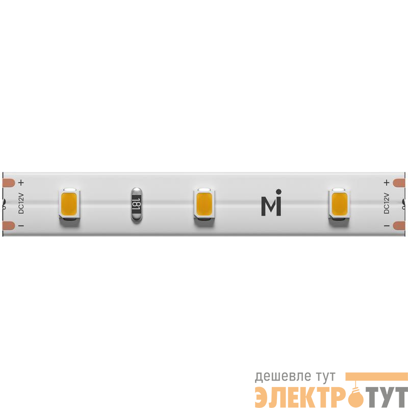 Лента светодиодная 12В 2835 4.8Вт/м 4000К IP20 (уп.5м) Maytoni 201163