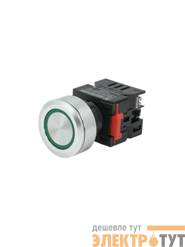 Лампа индикаторная ЛС(к)-30-З-2-24-65У1 светодиодная матрица d30мм 24В AC/DC IP65 зел. Электротехник ET016988