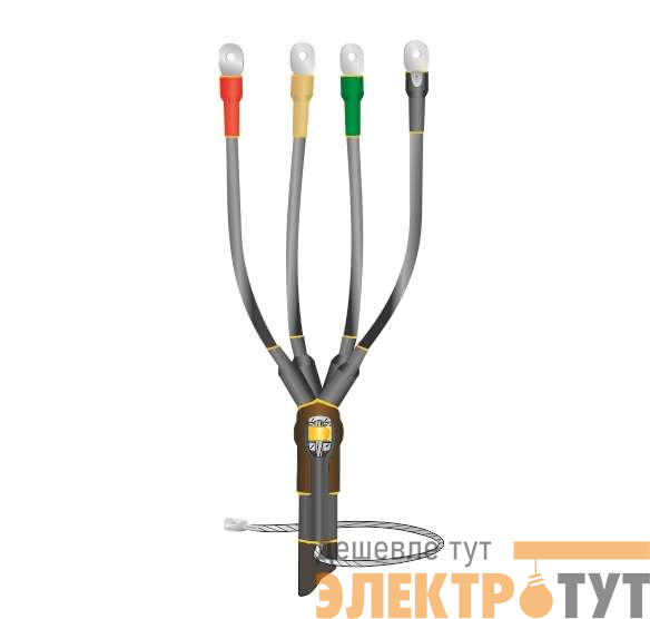 Муфта кабельная концевая универс. 1кВ 1ПКВ(Н)ТпбН-4х(150-240)  с болт. наконечн. Нева-Транс Комплект 22020148