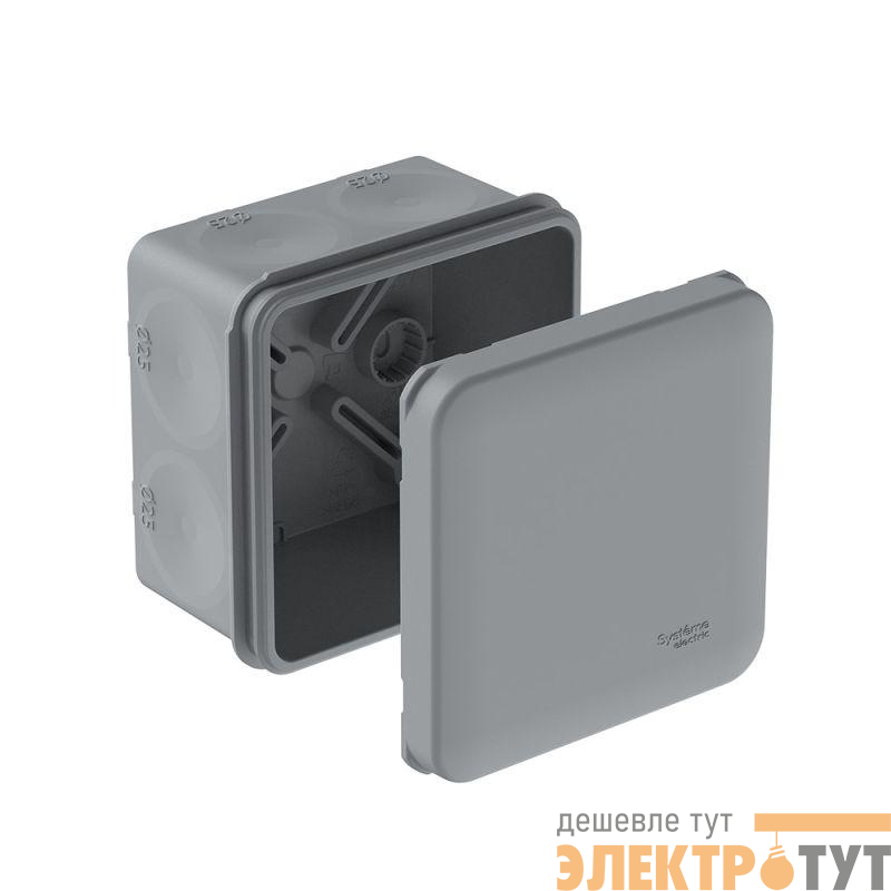 Коробка распределительная MultiBox IP66 70х70х42 DIY (со стикером) сер. SE IMT351961