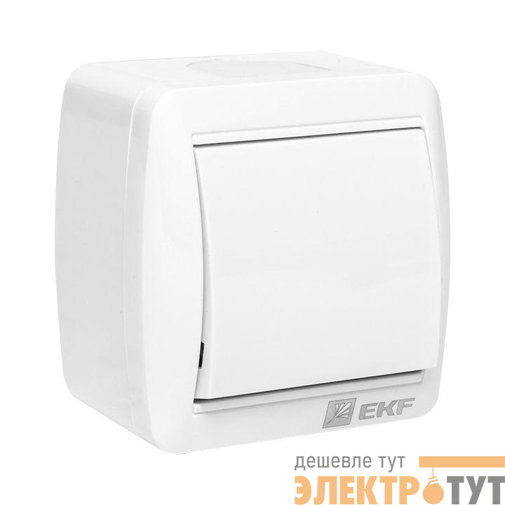 Выключатель ОП Владивосток 10А IP54 бел. PROxima EKF EQR16-021-30-54
