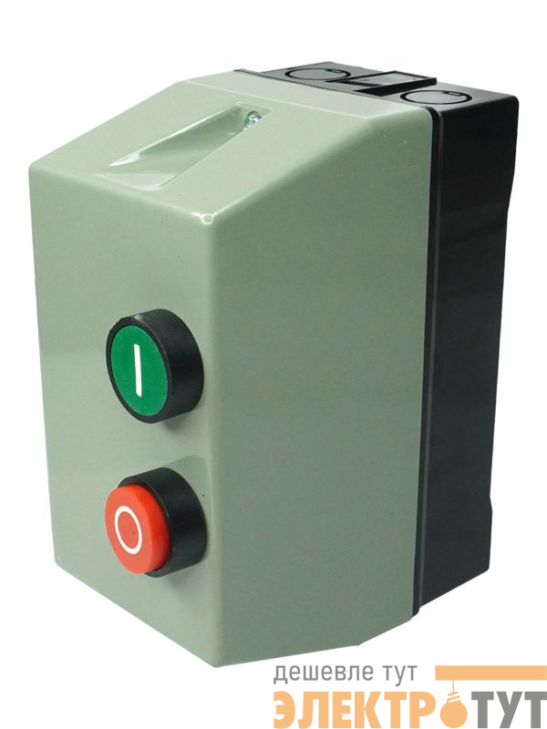 Пускатель ПМЛ-1220 10А кат. 380В AC 1НО IP54 с реле РТЛ-1014-2 7-10А в корпусе пластик. с кнопками ПУСК + СТОП Электротехник ET511476