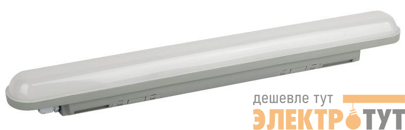 Светильник светодиодный SPP-201-0-40K-018 18Вт 4000К IP65 1710лм 600мм линейный матов. Эра Б0047172
