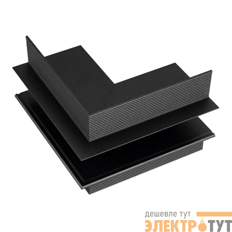 Коннектор угловой MAG-CON-2652-FDW-L90-EXT (BK внешний) (IP20 металл) Arlight 034717