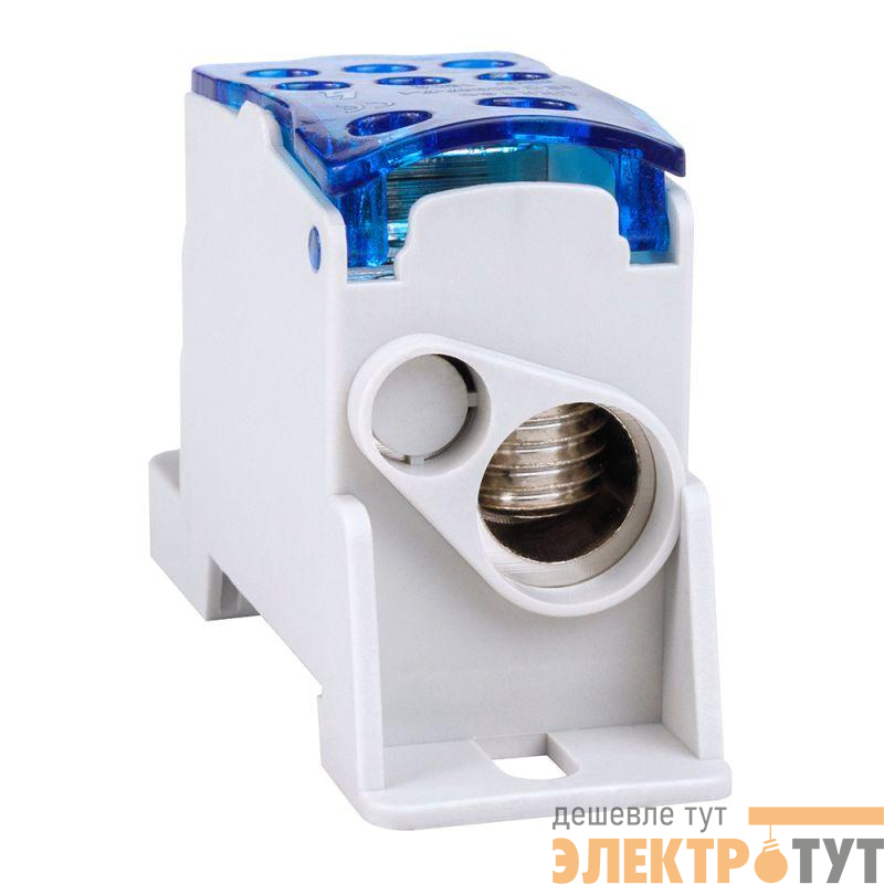 Блок распределительный на DIN-рейку OptiKit РБД-160А на DIN-рейку КЭАЗ 351071